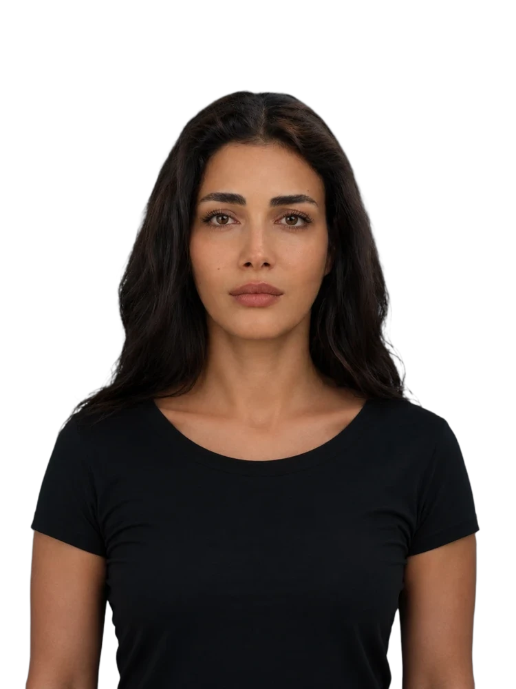 Woman transformation after